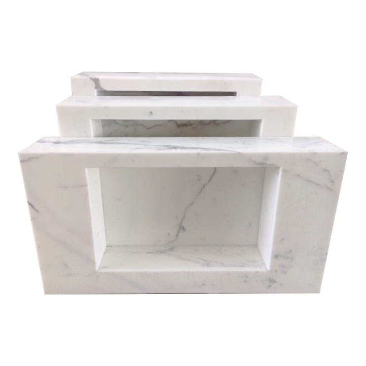 หินเทียมขัดเงา Quartz Vanity Top สำหรับบ้านไร่